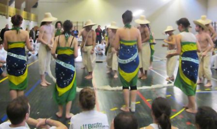 Bapteme de capoeira à Angoulême 2013