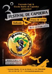 Baptême de capoeira à Toulouse avec Formado CAJU