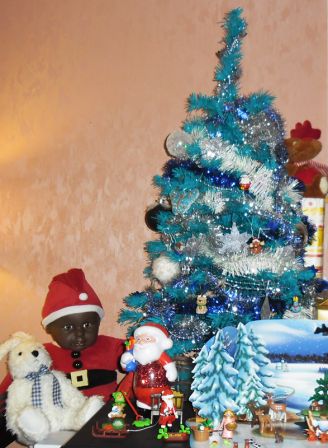 Mon sapin de noël bleu Mon sapin de noël bleu
