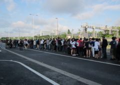 Attente Japan Expo 2012