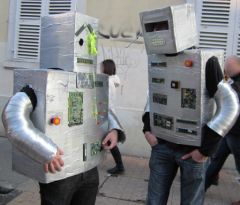 Carnaval de pau : robots