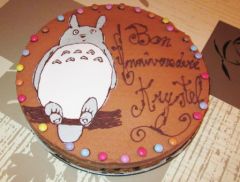 Mon gâteau d'anniversaire Totoro