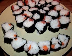 Makis riz et truite