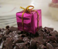 Bûche de Noël 2011, cadeau