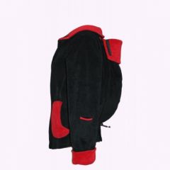 veste cali calo luna noir cerise de portage