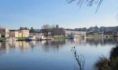 Angoulême, vue de la Charente