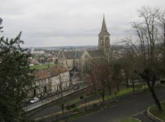 festival de la BD d'Angoulême, vue de la ville