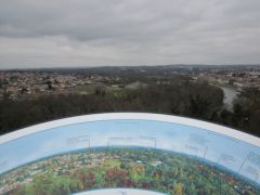 festival de la BD d'Angoulême, vue panoramique sur la ville