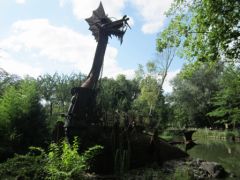 Dragon au jardin japonais de Toulouse